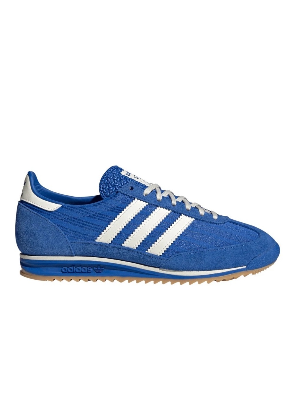 Adidas SL72 OG Women’s Royal Blue Suede Trainer w/Cream Stripes NWOB - Picture 6 of 16